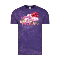 Clouds Of Love With Balloons Valentine's Day Vintage Tee | Teevron