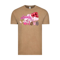 Vintage Coffee Clouds of love with balloons Valentine's Day Vintage Tee - HowdyJamesFarm