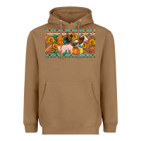 Toasted Coconut Fall farm animals cow pig rooster Heavyweight Hoodie - Artiststas