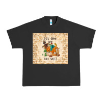 Pigment Black it's time for fall shit Urban Heavy Tee - TumblerDesignByShophia