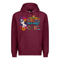 Burgundy My first cinco de mayo Premium Hoodie - RanaPortraitStore