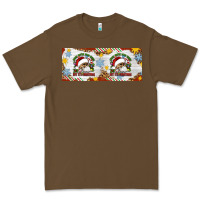 Cacao When You're Dead Inside But It's Christmas Hippie Skeleton Santa Premium Tee - Artiststas