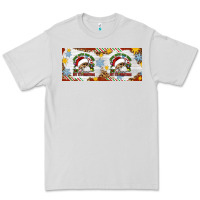 Dove Grey When You're Dead Inside But It's Christmas Hippie Skeleton Santa Premium Tee - Artiststas