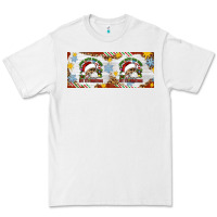 White When You're Dead Inside But It's Christmas Hippie Skeleton Santa Premium Tee - Artiststas