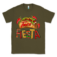 Army Green Taco Fiesta Classic Tee - texasbilliewilder