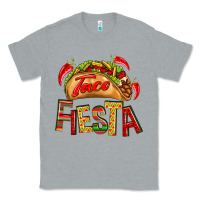 Heather Grey Taco Fiesta Classic Tee - texasbilliewilder