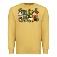 Antique Gold Coffee cups Premium Sweatshirt - Artiststas