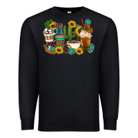 Black Coffee cups Premium Sweatshirt - Artiststas