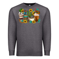 Charcoal Heather Coffee cups Premium Sweatshirt - Artiststas