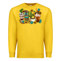 Lemon Coffee cups Premium Sweatshirt - Artiststas