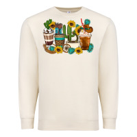 Sandshell Coffee cups Premium Sweatshirt - Artiststas