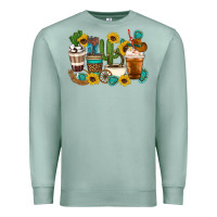 Seafoam Coffee cups Premium Sweatshirt - Artiststas