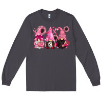 Smoke breast cancer gnomes Long Sleeve Tee - CowGirlArtShop