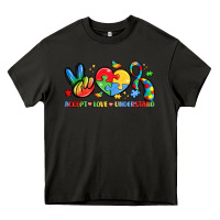 Asphalt accept love understand Heavy Core Tee - LillyAllenDesigns