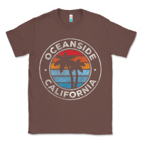 Chestnut Oceanside California Ca Vintage Retro 70S Classic Tee - lanVoArt