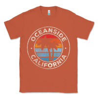 Copper Oceanside California Ca Vintage Retro 70S Classic Tee - lanVoArt