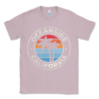 Lilac Oceanside California Ca Vintage Retro 70S Classic Tee - lanVoArt