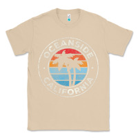 Mushroom Oceanside California Ca Vintage Retro 70S Classic Tee - lanVoArt