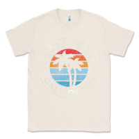 Natural Oceanside California Ca Vintage Retro 70S Classic Tee - lanVoArt