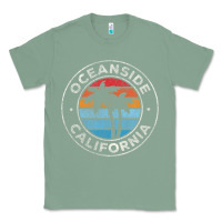 Sage Oceanside California Ca Vintage Retro 70S Classic Tee - lanVoArt