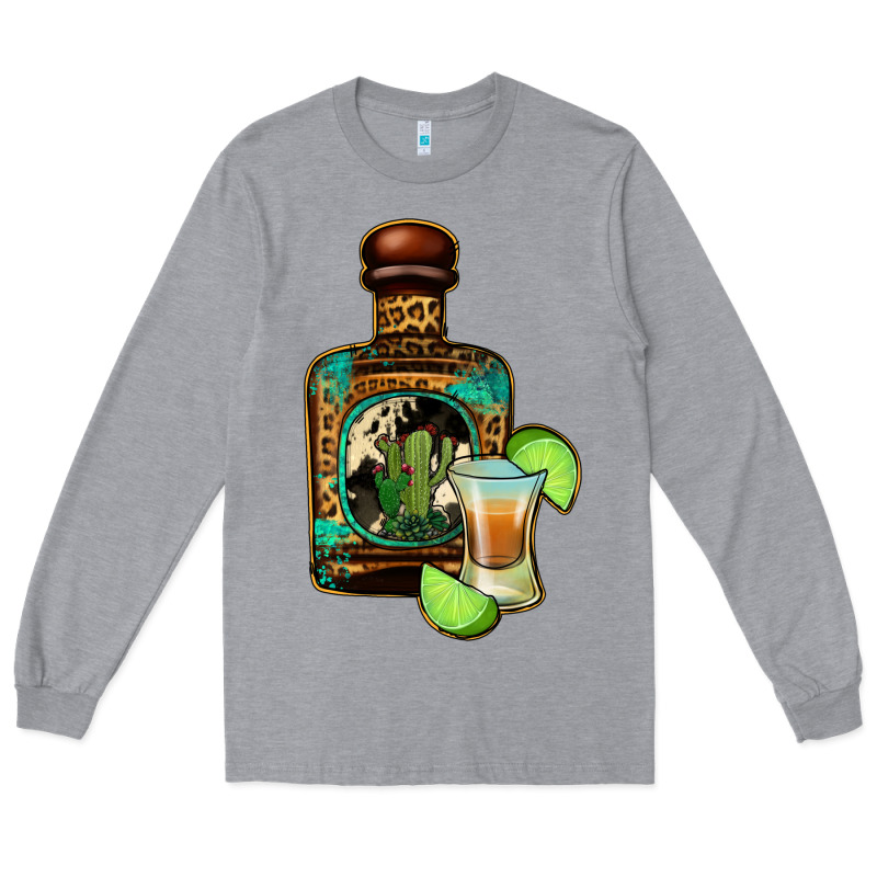 Tequila Bottle Long Sleeve Tee by Jasminsmagicworld | Teevron