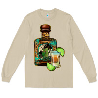 Mushroom tequila bottle Long Sleeve Tee - Jasminsmagicworld