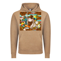 Vintage Coffee western bunny Vintage Hoodie - TumblerDesignByShophia