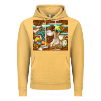 Vintage Mustard western bunny Vintage Hoodie - TumblerDesignByShophia