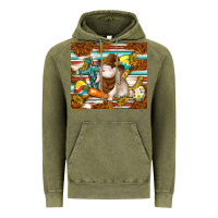 Vintage Olive western bunny Vintage Hoodie - TumblerDesignByShophia