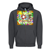 Smoke Love Summer Zipper Hoodie - CowhideDigitalArt