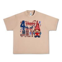 Burro Happy 4th Of July with gnome Urban Heavy Tee - HowdyJamesFarm