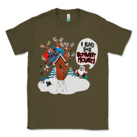 Army Green i said the schmitt house Classic Tee - lanVoArt