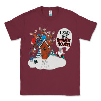 Burgundy i said the schmitt house Classic Tee - lanVoArt
