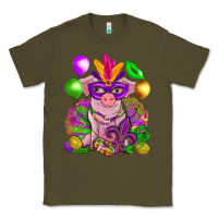 Army Green Mardi Gras pig Classic Tee - NancyCooperArtShop