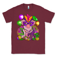 Burgundy Mardi Gras pig Classic Tee - NancyCooperArtShop