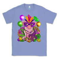 Colony Blue Mardi Gras pig Classic Tee - NancyCooperArtShop
