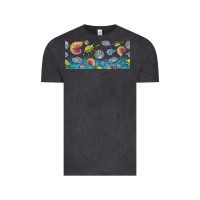 Vintage Black sea shells Vintage Tee - TumblerDesignByShophia