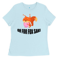 Baby Blue Oh, For Fox Sake Ladies Tee - Bettercallsaul
