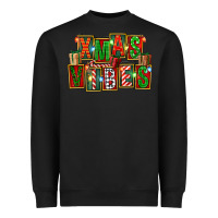 Black Christmas xmas vibes Heavyweight Sweatshirt - FaDigitalArtStudio