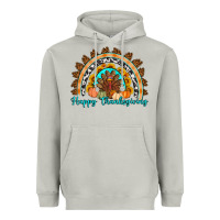 Moon Dust Happy thanksgiving rainbow Heavyweight Hoodie - Artiststas
