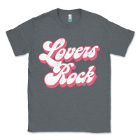 Charcoal Heather Lovers Rock Reggae Lover Gift Classic Tee - lanVoArt