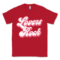 Red Lovers Rock Reggae Lover Gift Classic Tee - lanVoArt