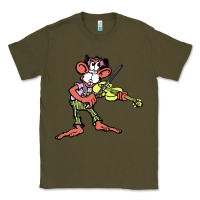 Army Green the iommi monkey Classic Tee - lanVoArt