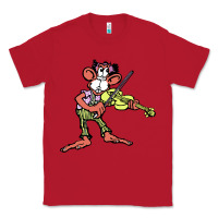 Red the iommi monkey Classic Tee - lanVoArt
