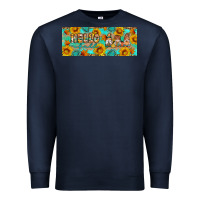 Navy Hello fall gnomes Premium Sweatshirt - Artiststas
