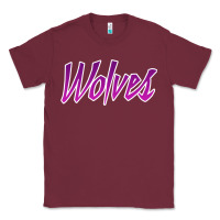 Burgundy Timberwolves Prince Jersey gift Classic Tee - lanVoArt