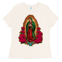 Bone our lady of guadalupe Ladies Tee - Jasminsmagicworld