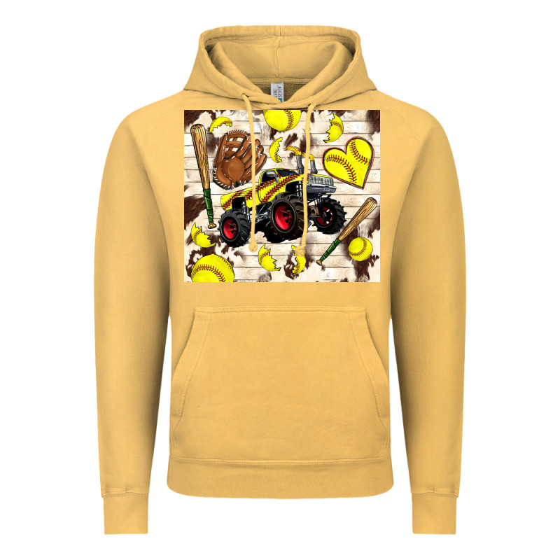 Softball Crusher Vintage Hoodie by TumblerDesignByShophia | Teevron