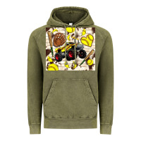 Vintage Olive softball crusher Vintage Hoodie - TumblerDesignByShophia