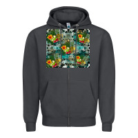 Smoke summer fruits Zipper Hoodie - CowhideDigitalArt